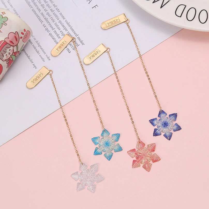 Marque-Page en Métal Feuille Kawaii