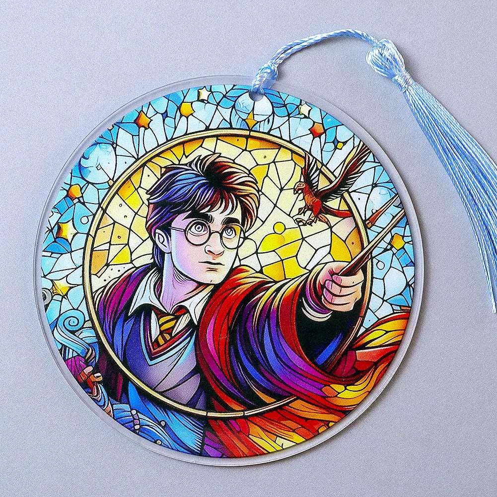 Marque-Page Acrylique Harry Potter - Cadeau Lecteur Fan