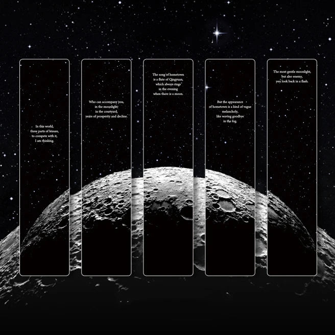 5 Marque-pages Créatifs "Errant dans l'Univers"