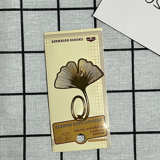 Marque-Page Métallique Doré - Animal