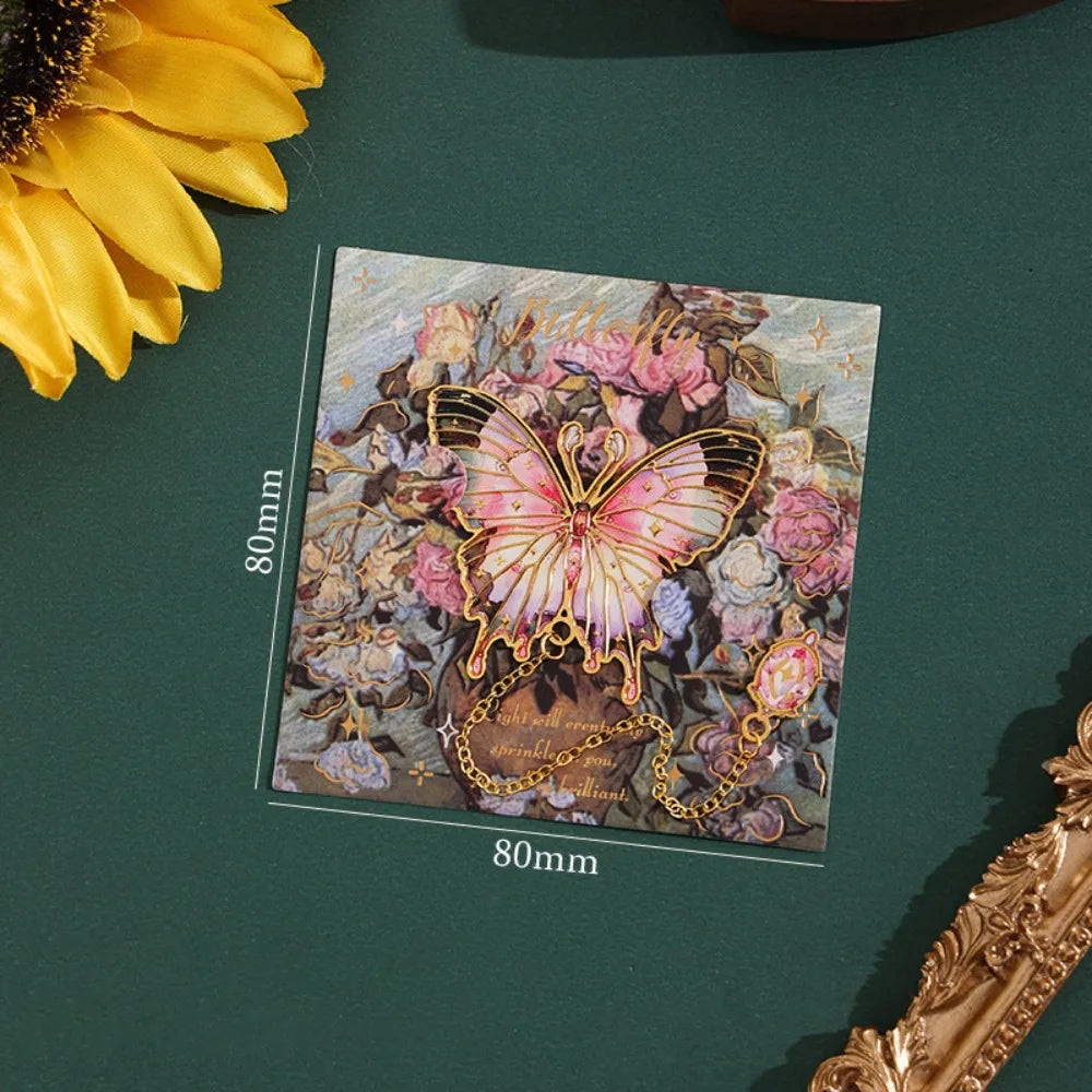 Marque-Page Papillon Rétro