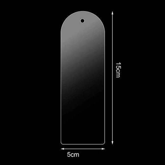 Lot de 20 marque-pages - Acrylique Transparent