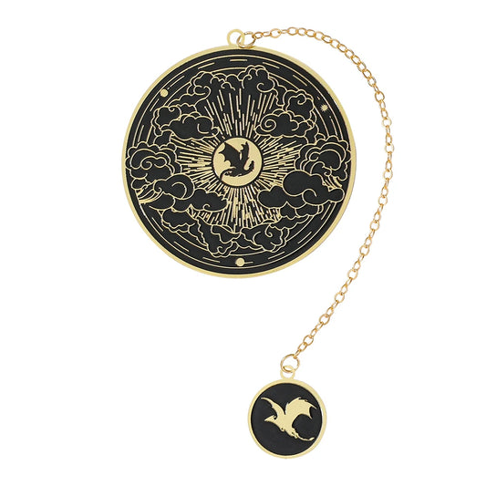 Marque-page gothique en métal