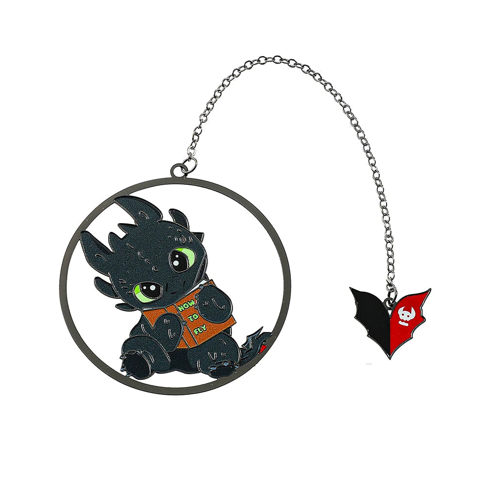 Marque-Page Petit Dragon Noir