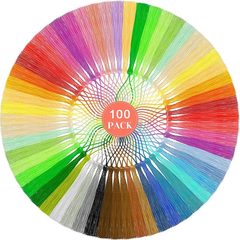 Lot de 100 mini pompons