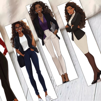 32 Marque-pages Femmes Noires