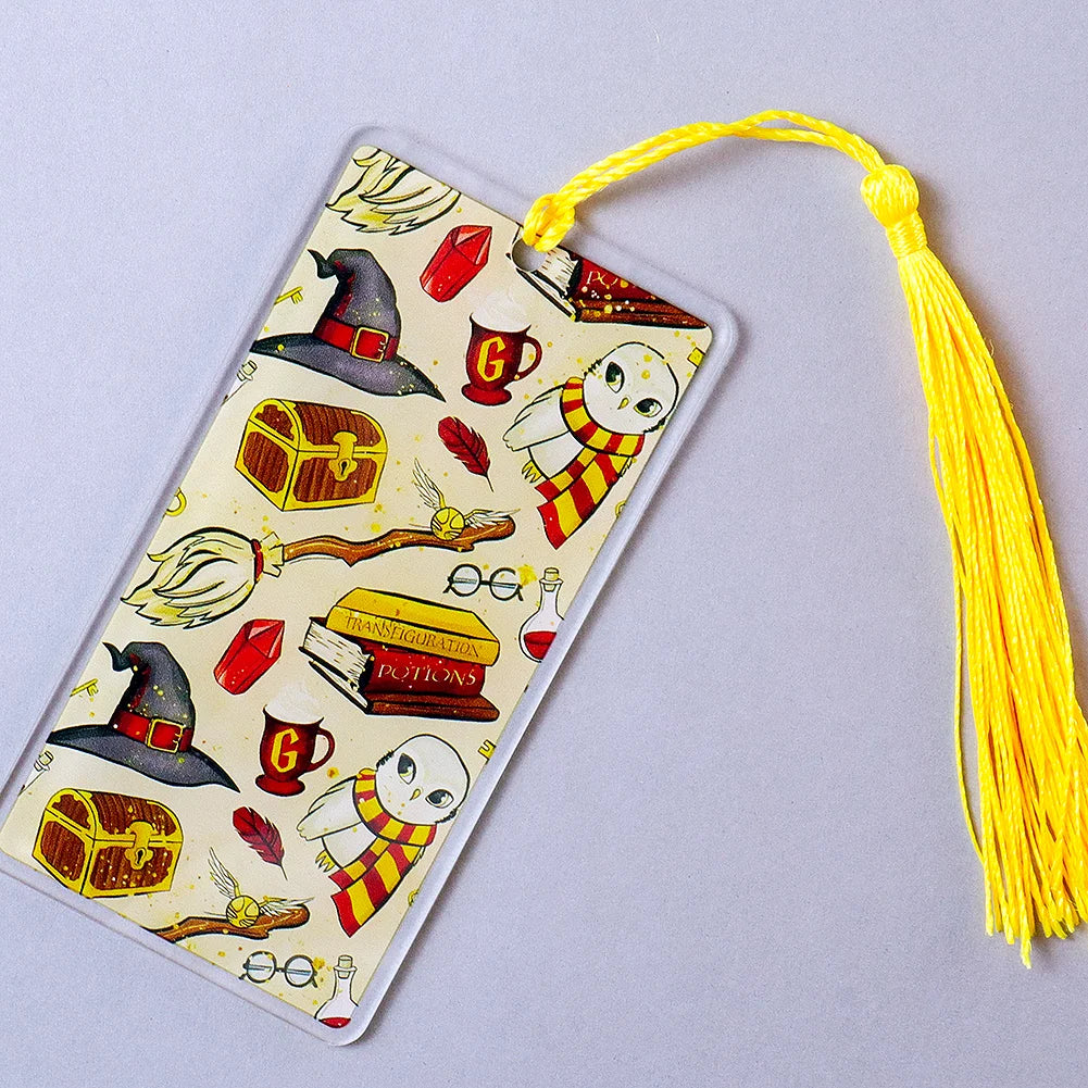 Marque-Page Acrylique Harry Potter - Cadeau Lecteur Fan