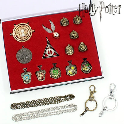 Coffret Cadeau Harry Potter - Marque-Pages Pins