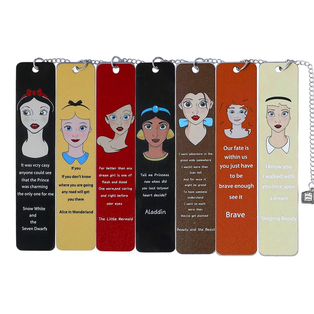 Marque-page Disney Princesse - Acier Inoxydable