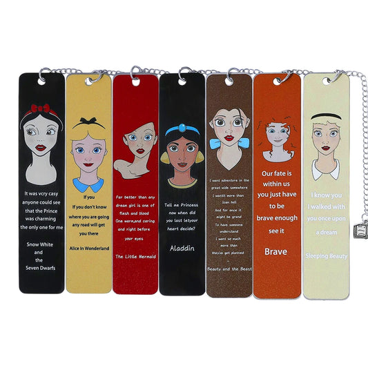 Marque-page Disney Princesse - Acier Inoxydable