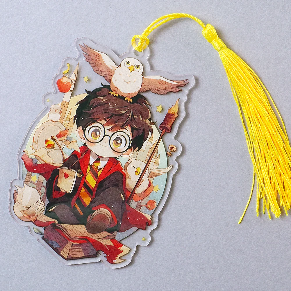 Marque-Page Acrylique Harry Potter - Cadeau Lecteur Fan