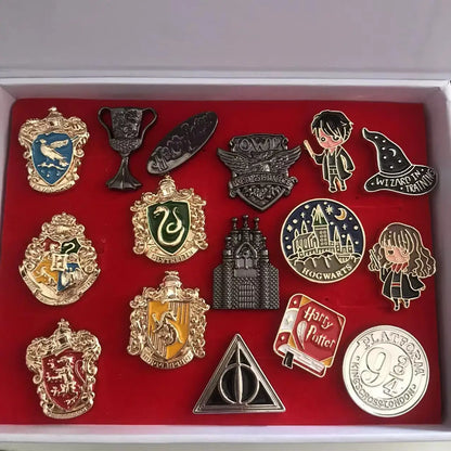 Coffret Cadeau Harry Potter - Marque-Pages Pins