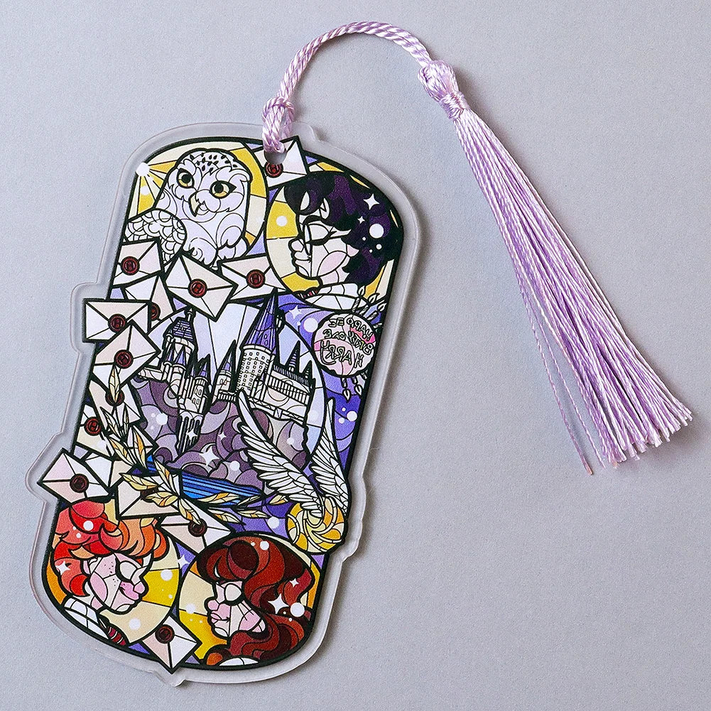 Marque-Page Acrylique Harry Potter - Cadeau Lecteur Fan