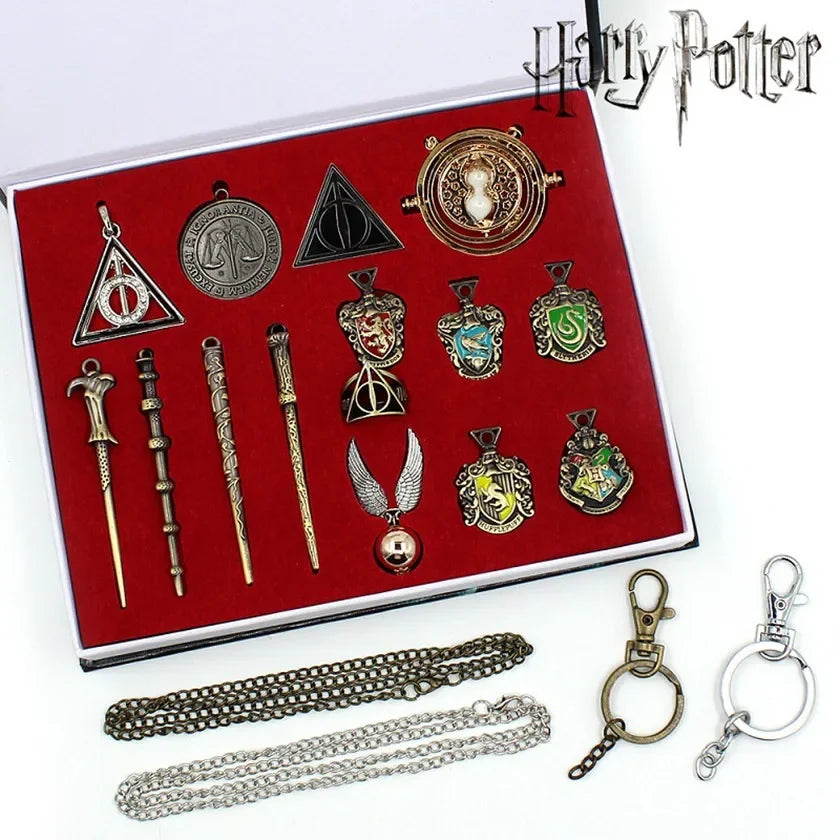 Coffret Cadeau Harry Potter - Marque-Pages Pins
