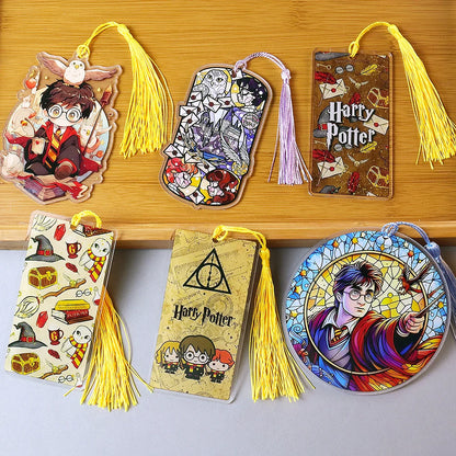 Marque-Page Acrylique Harry Potter - Cadeau Lecteur Fan