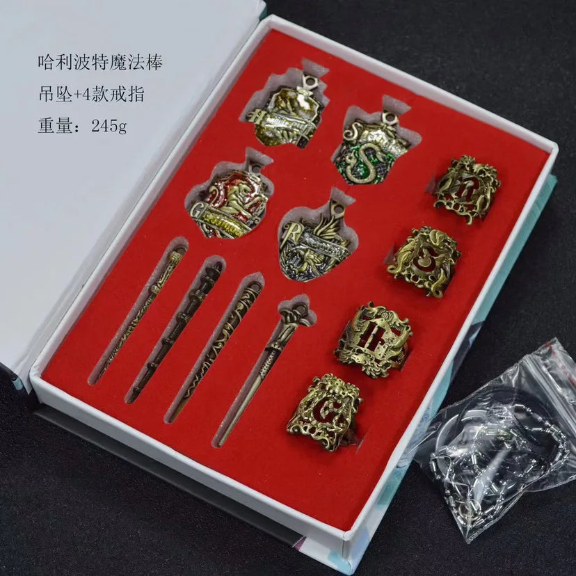 Coffret Cadeau Harry Potter - Marque-Pages Pins