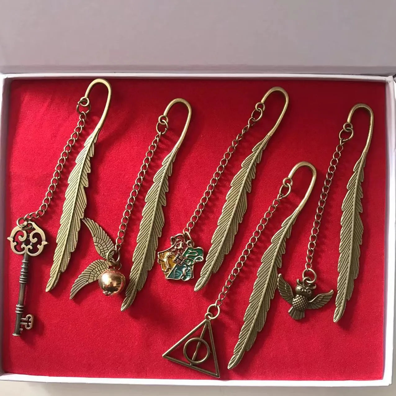 Coffret Cadeau Harry Potter - Marque-Pages Pins